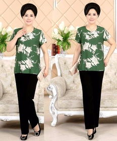 广州工厂直供 5元休闲中老年服装与热销妈妈装裤子货源解析